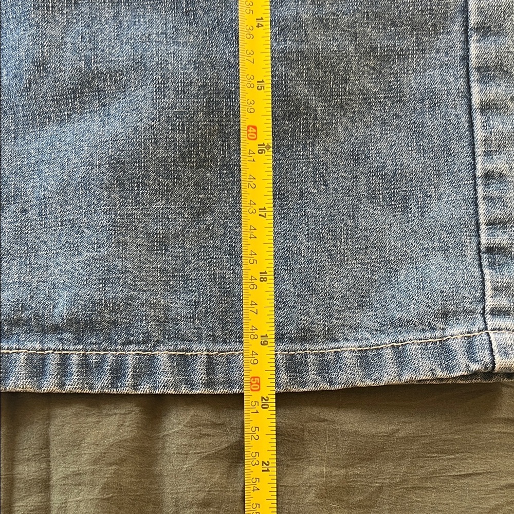 Tommy Hilfiger Light Blue Denim Mini Skirt vintage - Picture 5 of 5